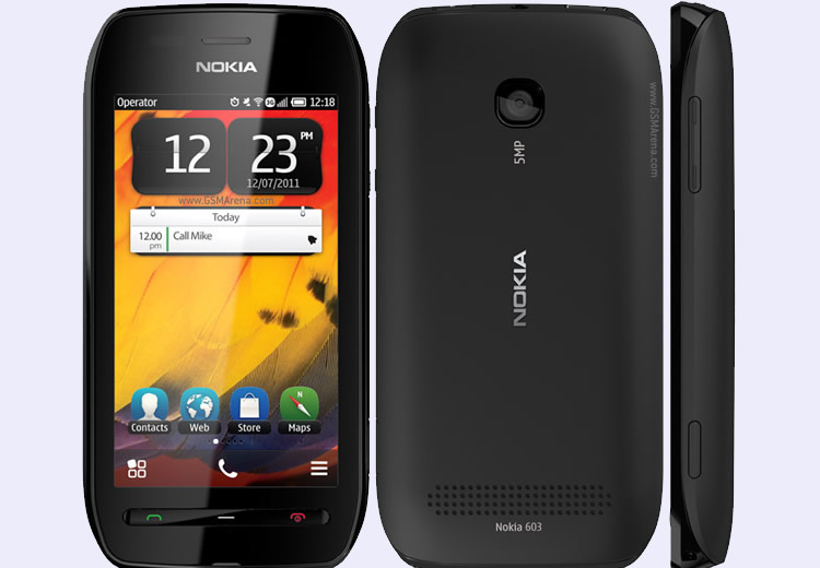 Nokia 603 Packs 1GHz Processor and Symbian Belle OS