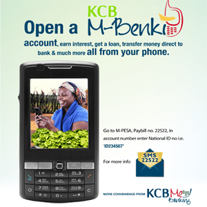 How to Open and use KCB’s M-Benki Account from your mobile phone