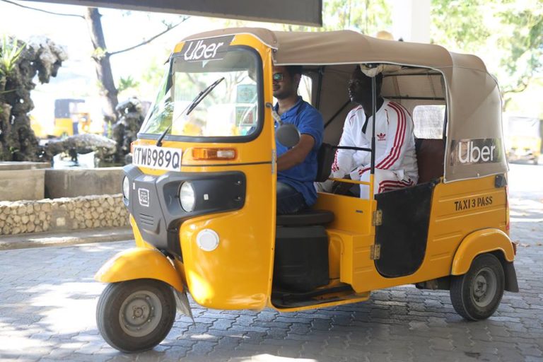 Affordable uberPOA rides via TukTuks now available in Mombasa courtesy of Uber Kenya