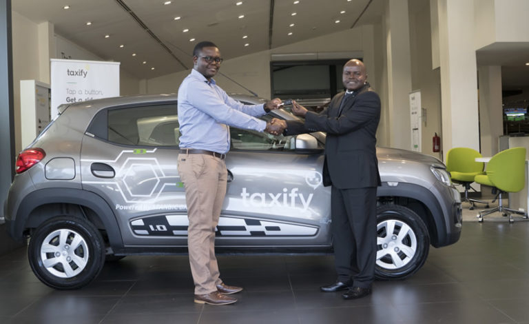 Taxify drivers to own Renault KWID cars from Simba Corporation through 100 percent stanbic bank financing