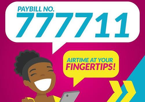 How to Purchase Telkom Kenya airtime through M-PESA Paybill for your Mobile Number