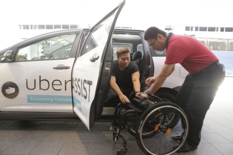 UberASSIST for the disabled and Senior Citizens lets them use specially trained driver-partners with cars that accommodate folding wheelchairs and walkers