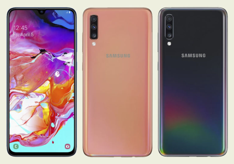 Samsung Galaxy A70 has a tall infinity U-display and an in-display fingerprint with an impressive Camera setup