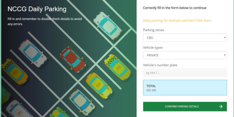 How to pay for your parking fees in Nairobi County using MPESA