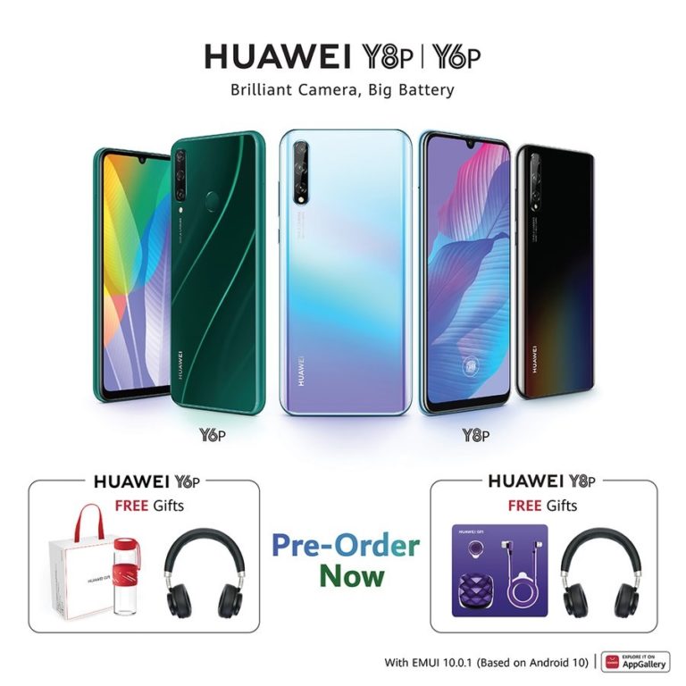 Huawei Y8p and Y6p goes on pre-order in Kenya with free gift hampers