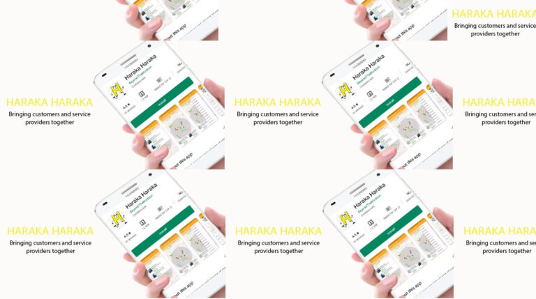Haraka Haraka app aims to link customers and service providers within a specified range