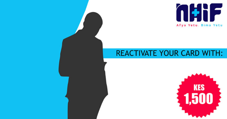 How to reactivate dormant NHIF card and continue using services on your mobile phone