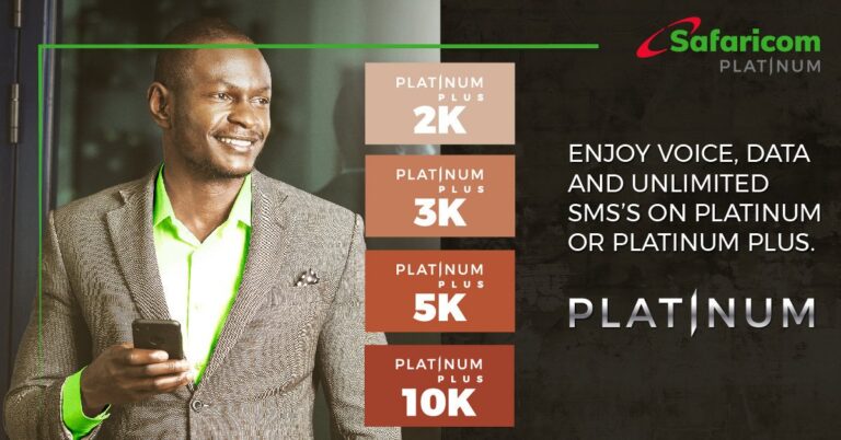 Safaricom retires Platinum plans in favor of all-in-one plan effective 30th August 2020