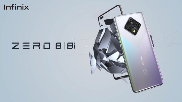 Infinix Zero 8, packs 64MP Quad-camera setup, 33w charger and a 90Hz screen refresh rate
