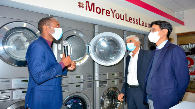 LG opens first of its kind laundry shop in Nairobi, hopes to tap into washing services