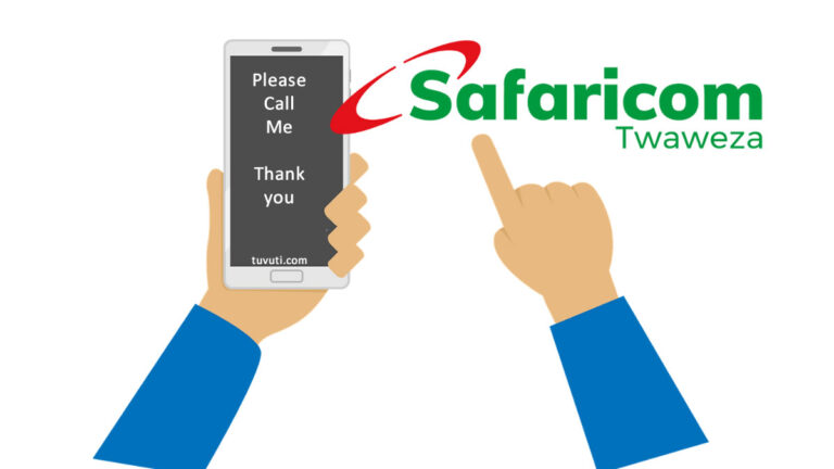 How to send someone a “please call me” text message on Safaricom, Telkom and Airtel networks