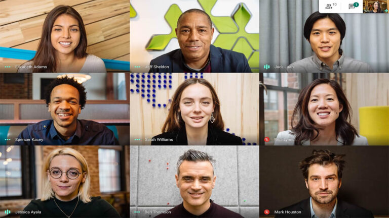 How to videoconference in Google Meet using neat virtual custom backgrounds