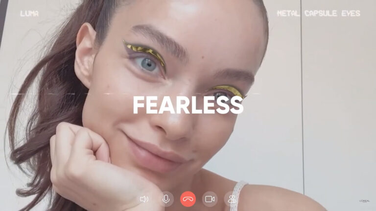 How about virtual make-up for video calls? L’Oréal unveiled “Signature Faces” for that