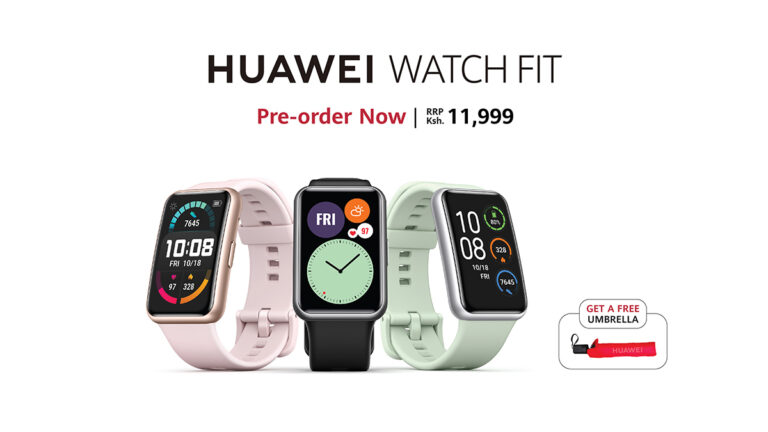 Recently announced Huawei Watch Fit goes on preorder in Kenya for Ksh. 11,999