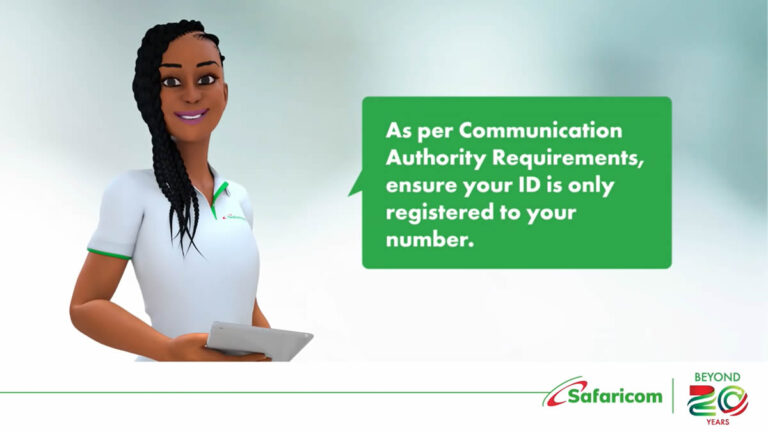 How to register your Safaricom Sim Card online without having to visit Safaricom shops